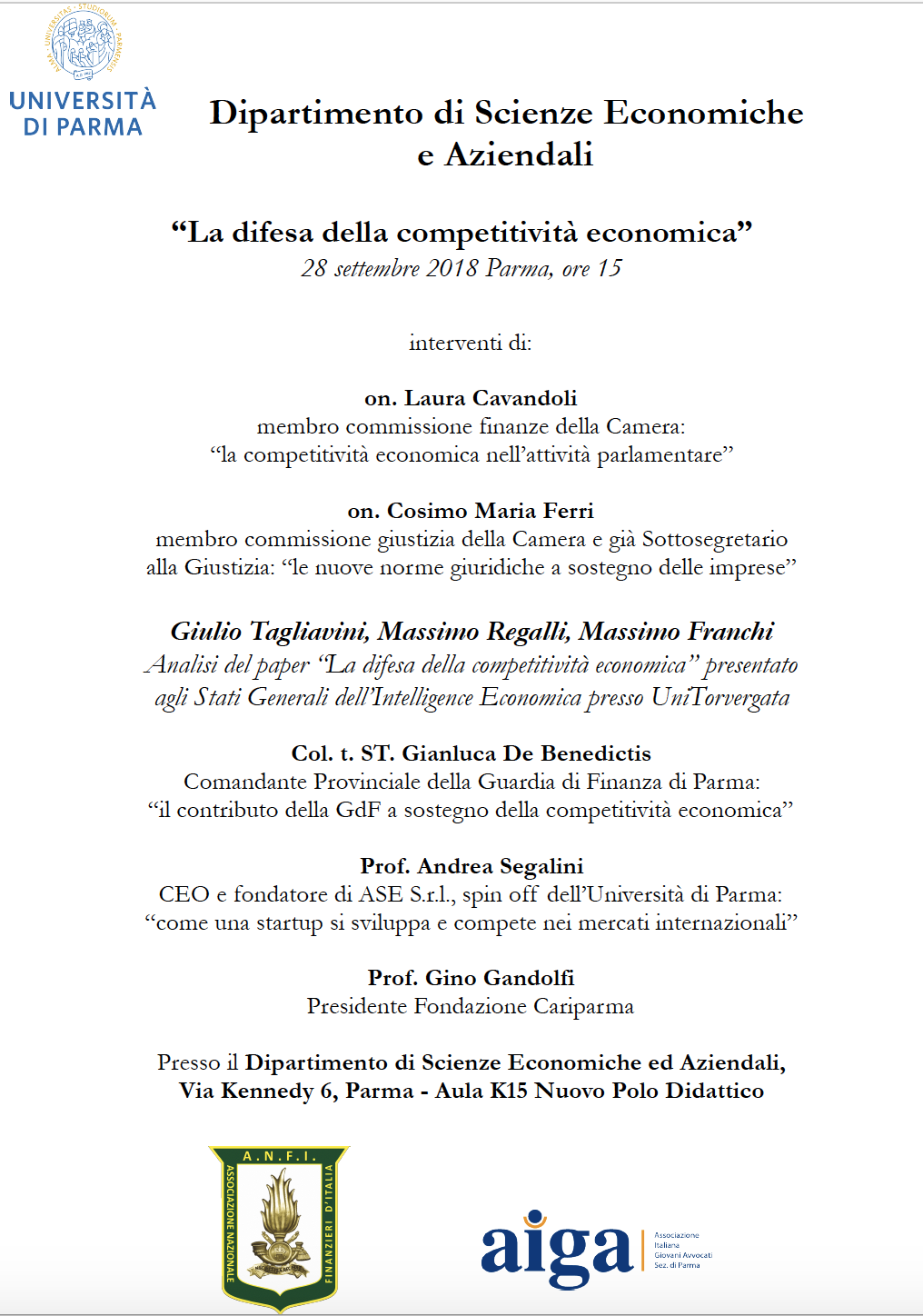 La difesa della competitività economica